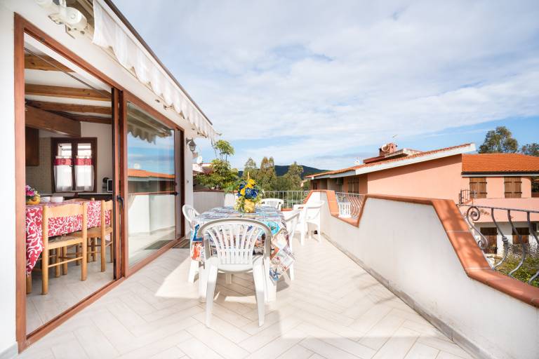 House with terrace & BBQ | Sea view in Posada