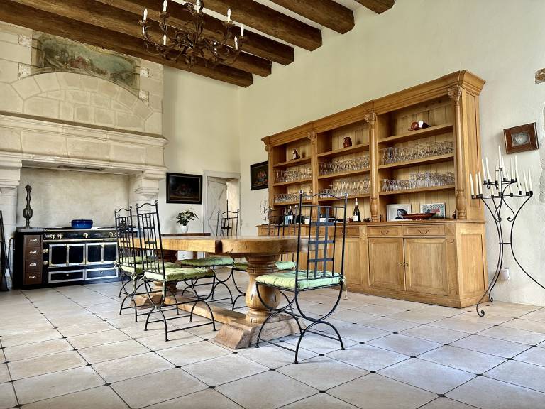 Castle with heated pool, yard & BBQ | Nature view — photo 4