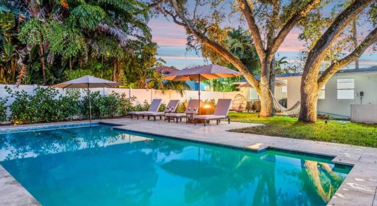 Vacation home with pool in Lauderdale-by-the-Sea, FL