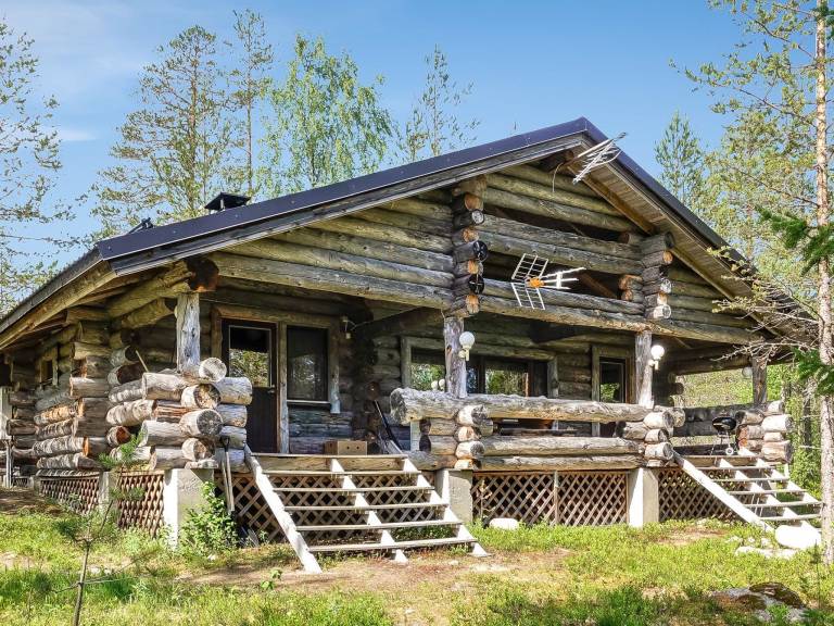 Ferienhaus mit Hund in Tiainen, Finnland für max. 6 Gäste