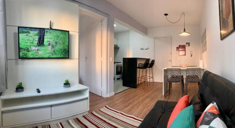 Apartment with 1 room for 4 persons in Curitiba