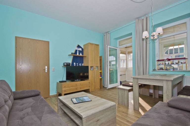 ruhige Lage, Ferienwohnung im Bäderstil mit Veranda - Villa Möwe FeWo 06 — photo 5