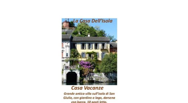Pleasant villa | Pets allowed in Orta San Giulio