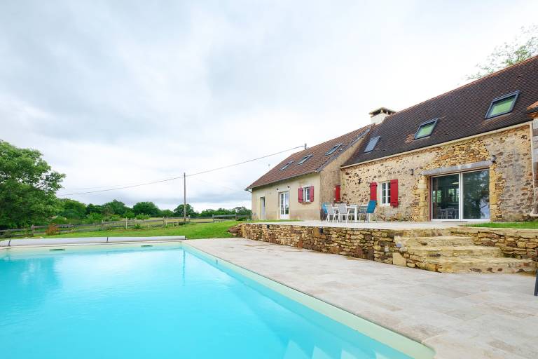 Ferienhaus in Paleyrac, Le Buisson-de-Cadouin f&uuml;r max. 10 Personen, 