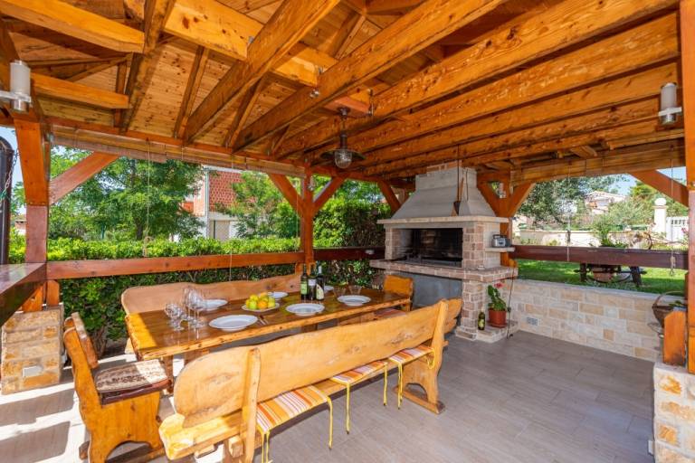 Ferienwohnung in Privlaka mit Terrasse, Klimaanlage, W-LAN, Waschmaschine (821-1) — photo 4