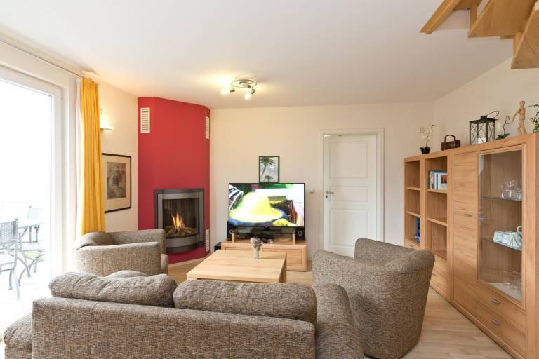 Komfortable Ferienwohnung mit Balkon, Sauna und Kamin in Göhren-Lebbin. — photo 2