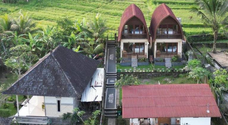 Lodge with garden & patio in Karangasem