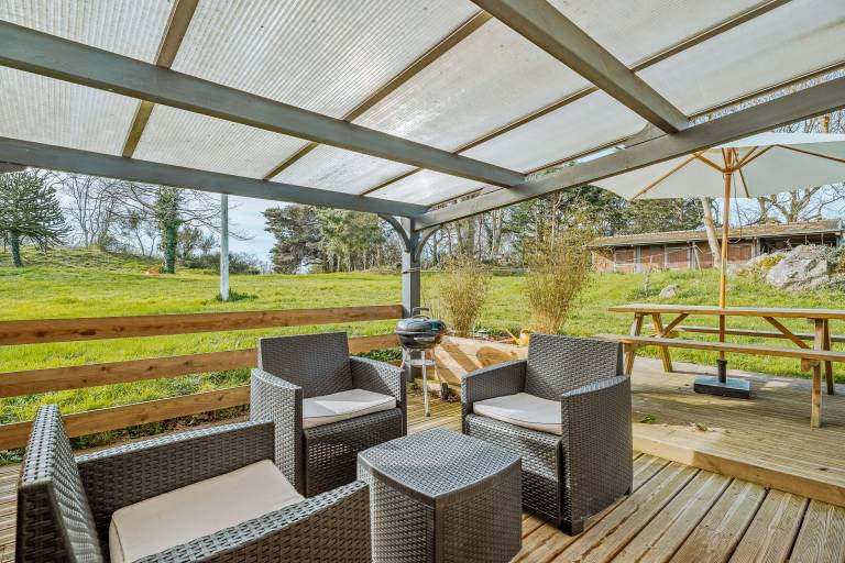 Holiday Home 'Petit Gîte Sables D' Or 600m Plage' with Sea View, Private Terrace and Wi-Fi — photo 2