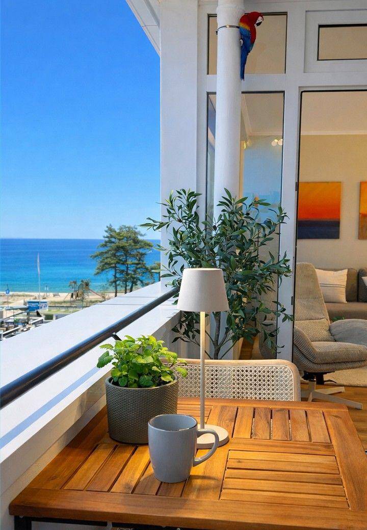Family-oriented rental apartment | Sea view | Next to the beach | Dogs allowed in Scharbeutz