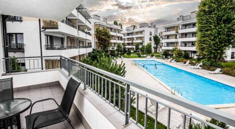 Rental apartment with pool in Ustron