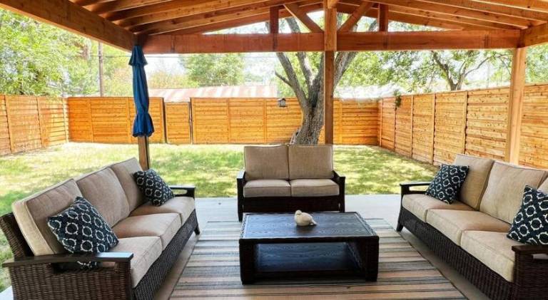 Villa with barbeque, garden & terrace | Suitable for remote work in San Antonio, TX