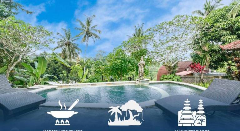 Lovely villa with pool | Pets are welcome in Ubud