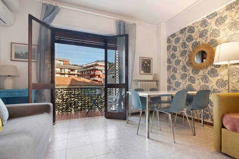 Holiday apartment with fast internet | City view in Camogli