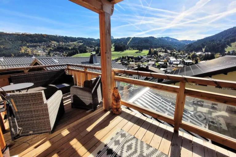 Rental apartment with 3 rooms for 8 persons in Les Gets
