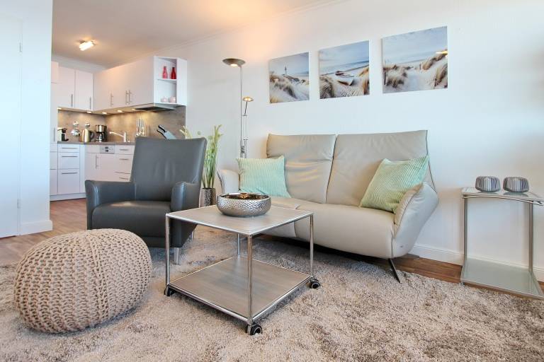 Ferienwohnung mit Hund in Westerland, Wenningstedt-Braderup (Sylt) f&uuml;r max. 2 Personen