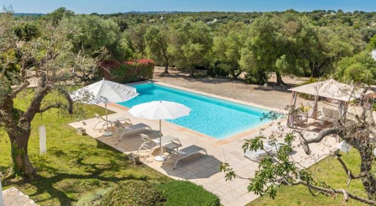 Villa with barbeque & private pool in Ostuni