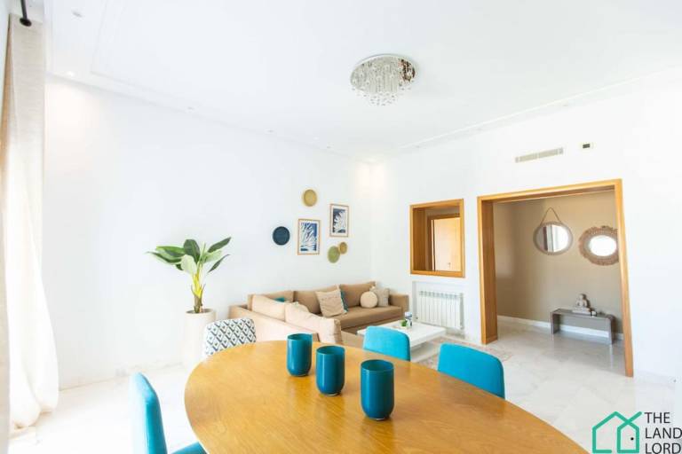 Le panorama Superbe apt jardin de Carthage