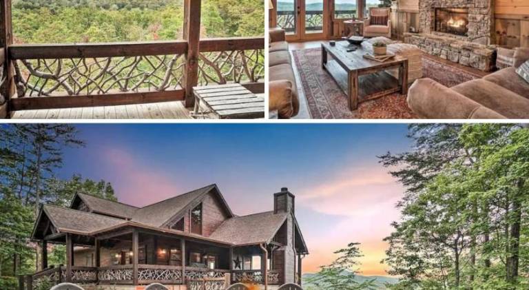 House with 4 rooms for 10 persons in Blue Ridge, GA