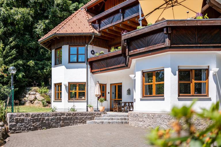 Ferienwohnung mit Hund in Schonach im Schwarzwald fuer max. 2 Personen
