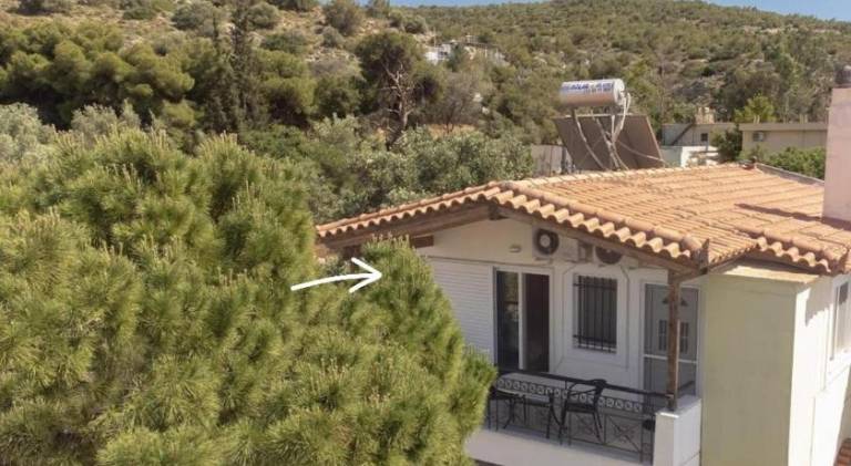 Combination of the sea and the countryside in Glyfada