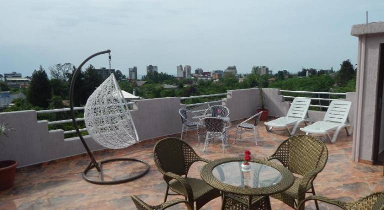 Rental apartment with patio, garden & barbecue in Batumi