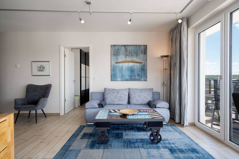 5-Sterne Ferienapartment Panorama Suite in der Hafenresidenz Waren (Müritz) — photo 2