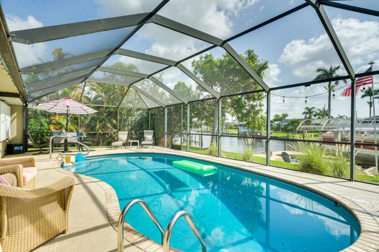 Private Dock & Lanai: Waterfront Cape Coral Home! in Cape Coral, FL