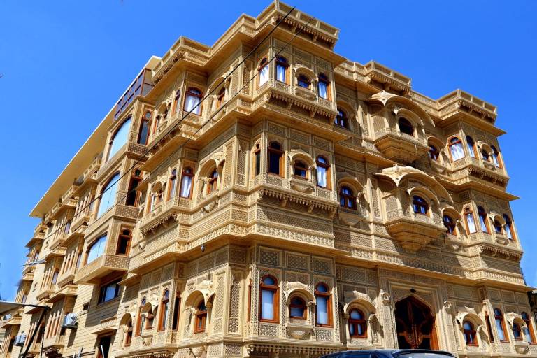 Golden Signature in Jaisalmer