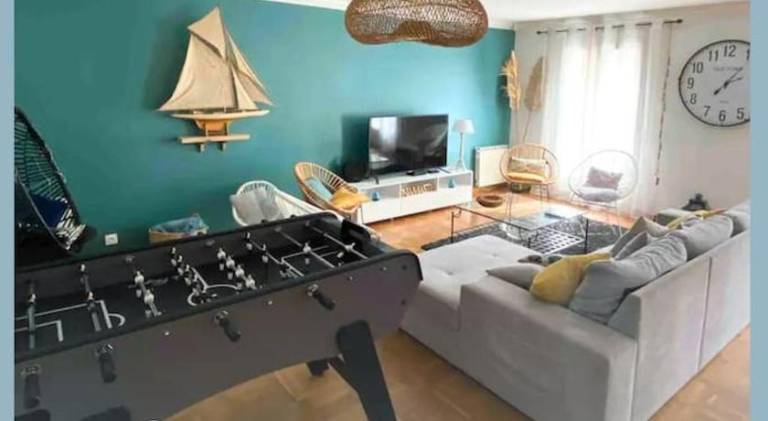 ღ Escale bleu - Exterieur, Baby foot & Wifi in Angoulins