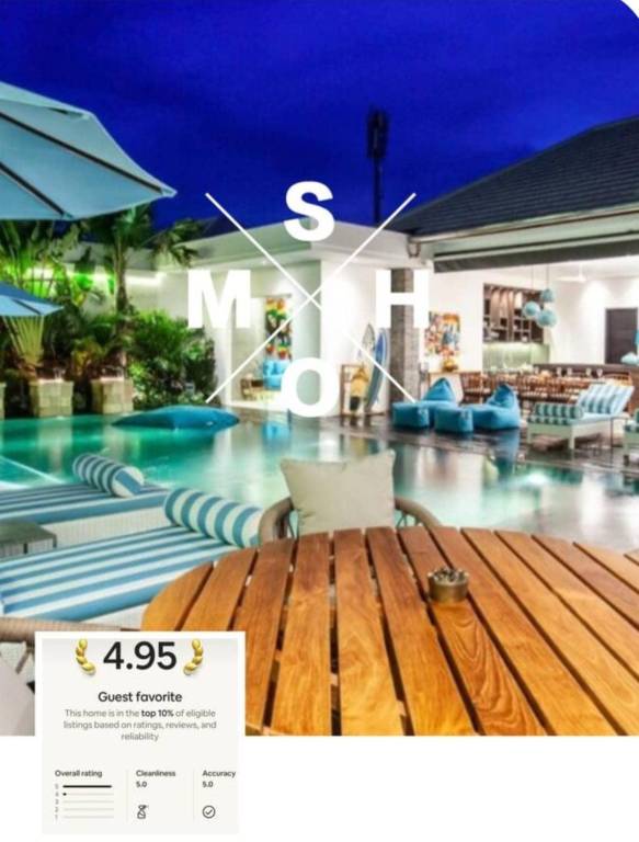 Vacation home with 3 rooms for 6 persons in Kuta
