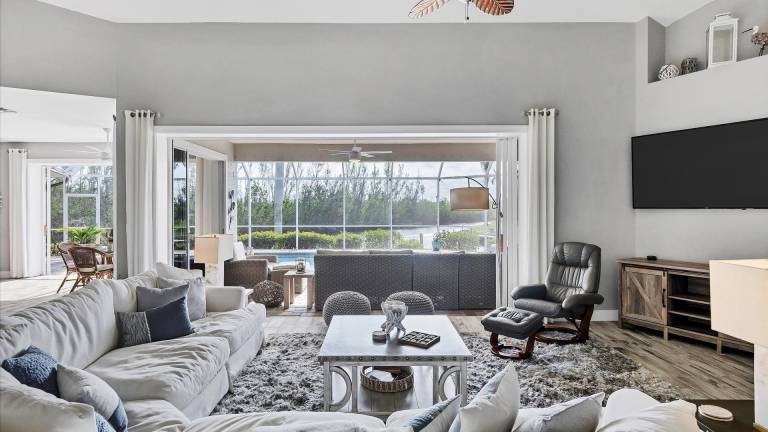 Vacation home with grill & private pool | Water view in Punta Gorda, FL