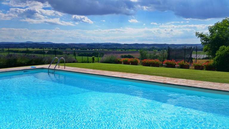 Villa with barbecue, yard & private pool | Pool view — photo 3