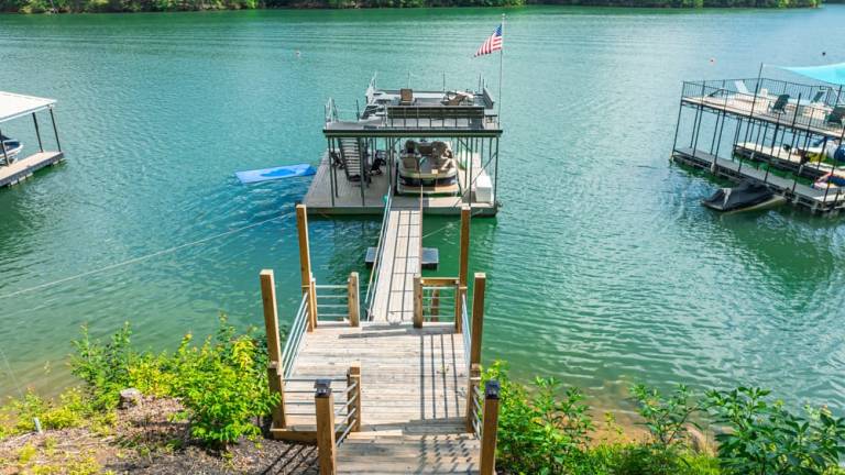 All Your'n - Pet Friendly Lakefront on Lake Blue Ridge Year Round Water Private Dock — photo 4