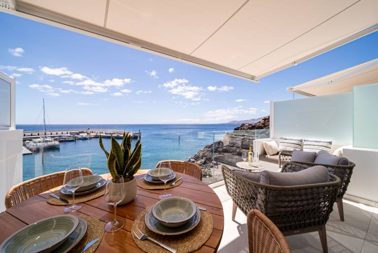 Ferienwohnung in Puerto del Carmen, Lanzarote f&uuml;r max. 4 Personen am Atlantik
