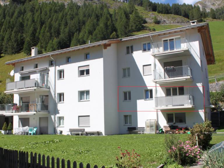Rental apartment for 4 persons in Rheinwald