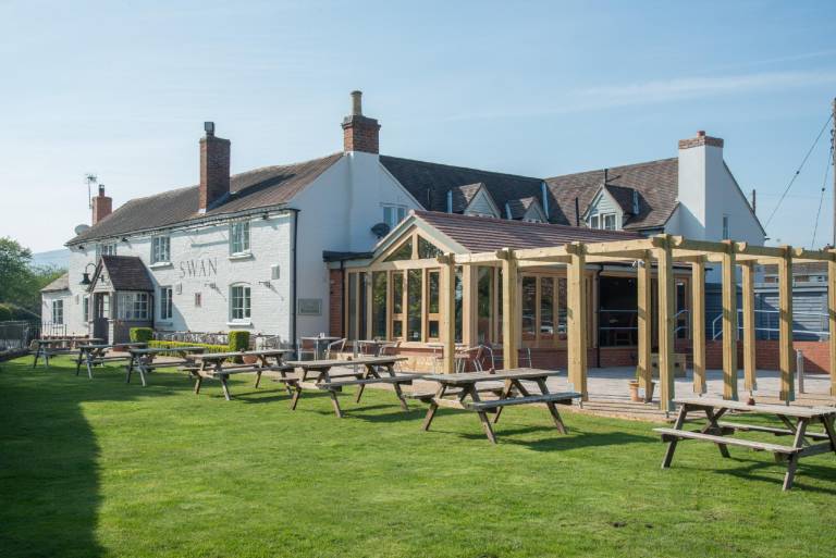 The Swan Inn in Malvern