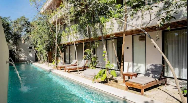 Holiday apartment with pool | Pets are welcome in Tulum