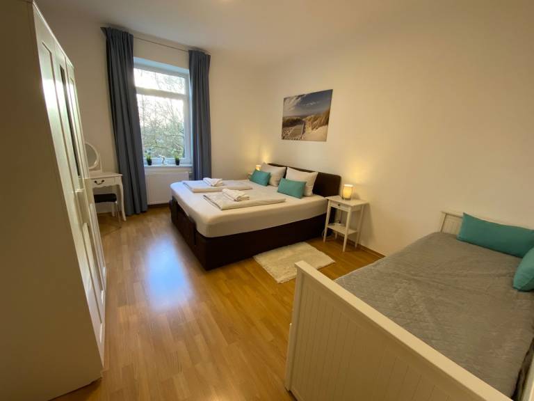 Apartment Zur Schleuse with fireplace, garden, family-friendly. — photo 5