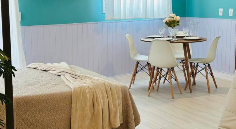 Serviced apartment | Perfect for remote work | Dogs allowed in Praia Grande