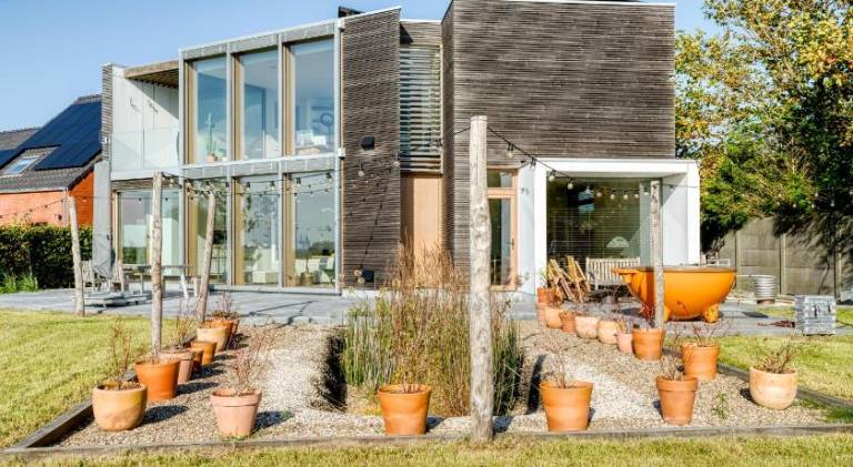 Huis van Hout - architectenwoning met grote panorama tuin - design hot tub optioneel — photo 4