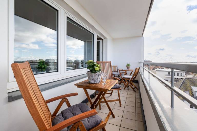 Helle Wohnung  über den Dächern von Westerland mit Meerblick — photo 4