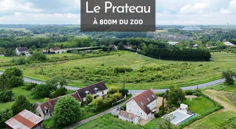 House with 3 rooms for 8 persons in Loches