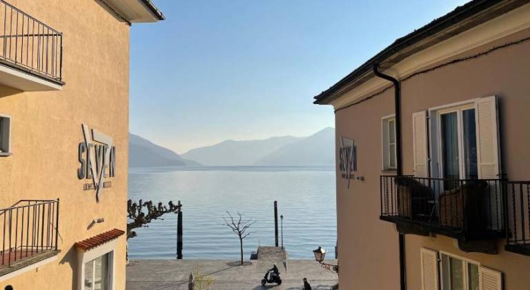 Holiday apartment with 2 rooms for 4 persons in Losone