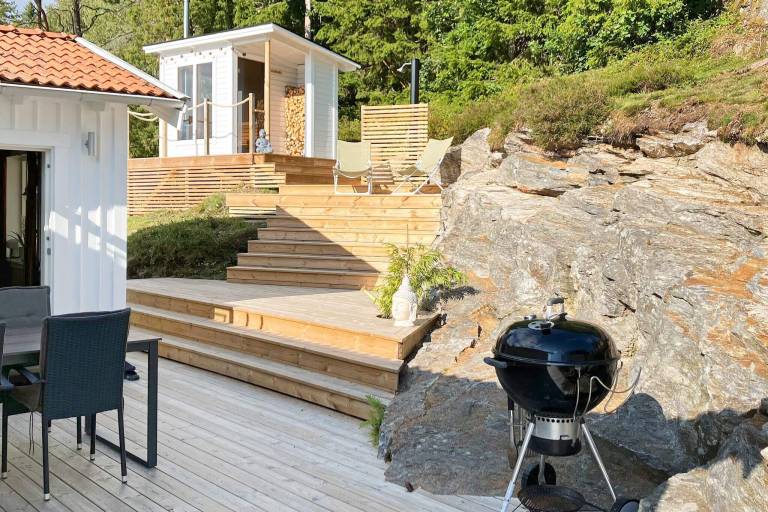 Vacation home with sauna, barbecue & garden — photo 5