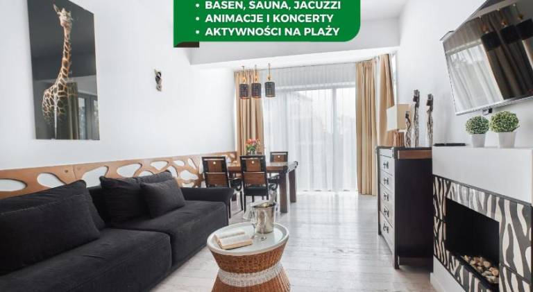 Apartment with pool in Mielno