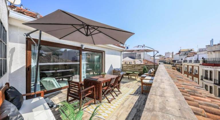 Holiday apartment with terrace | Close to Royal Palace of Madrid in Madrid