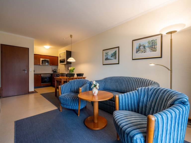 Komfort Ferienwohnung mit 1 Schlafzimmer und Terrasse im Erdgeschoss in Binz