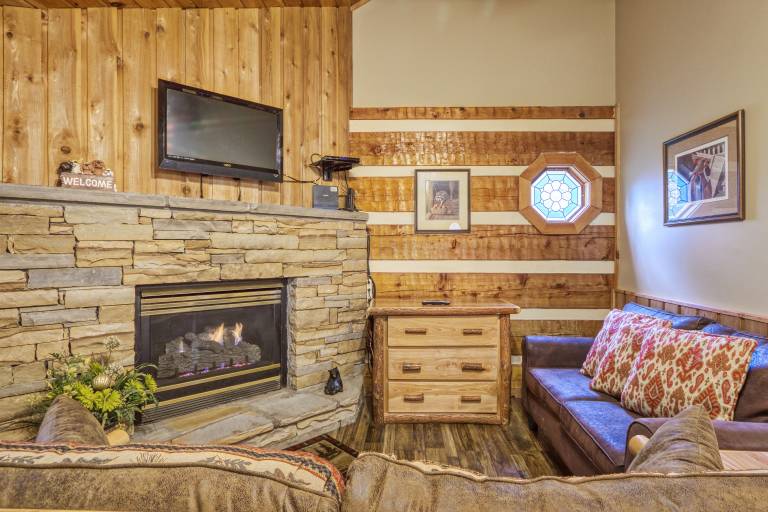 Gatlinburg Hot Tub Pet Friendly Fire Pit Fireplace Wifi — photo 4