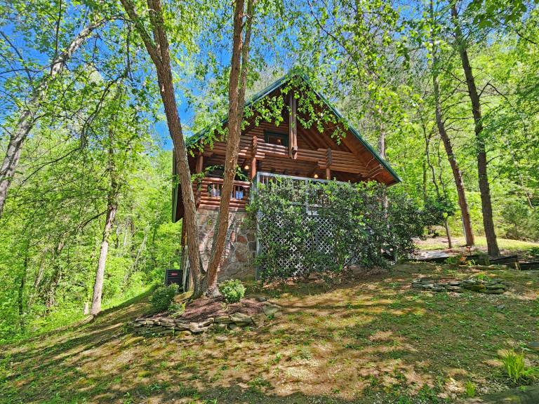 Cozy Log Cabin with Private Hot Tub — photo 4