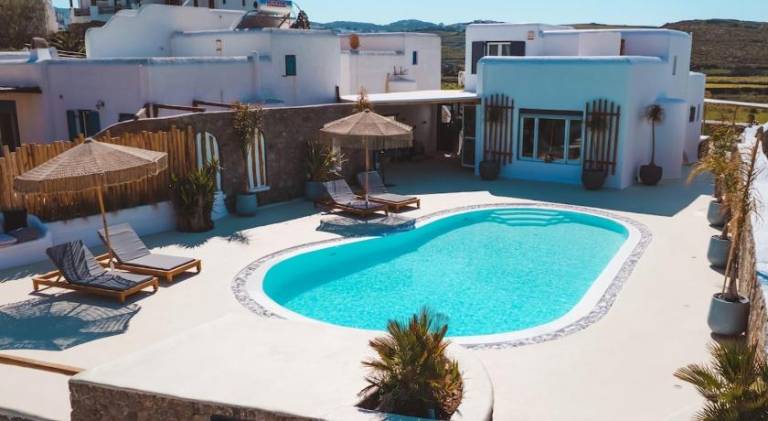 Rental apartment with pool | Close to the beach | Pets allowed in Mykonos